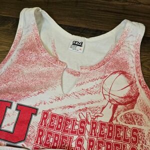 Vintage UNLV Rebels T-Shirt Size L 90s NCAA University Of Nevada, Las Vegas